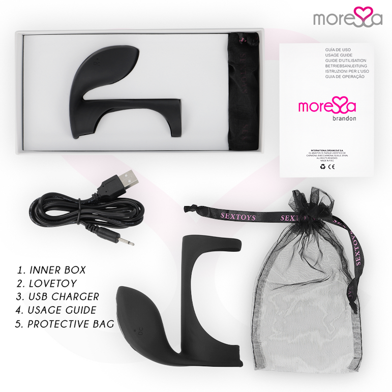 MORESSA - ANNEAU VIBRATEUR BRANDON AVEC COUVERCLE
