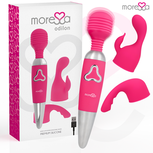 MORESSA - ODILON RECHARGEABLE EN SILICONE PREMIUM