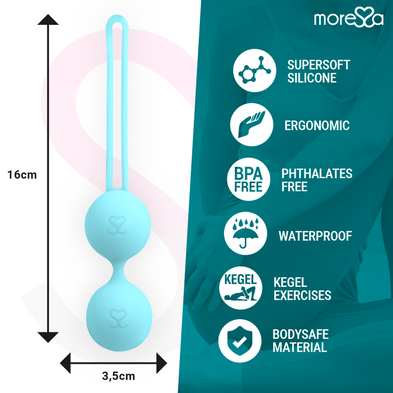 MORESSA - OSIAN DEUX SILICONE TURQUOISE PREMIUM