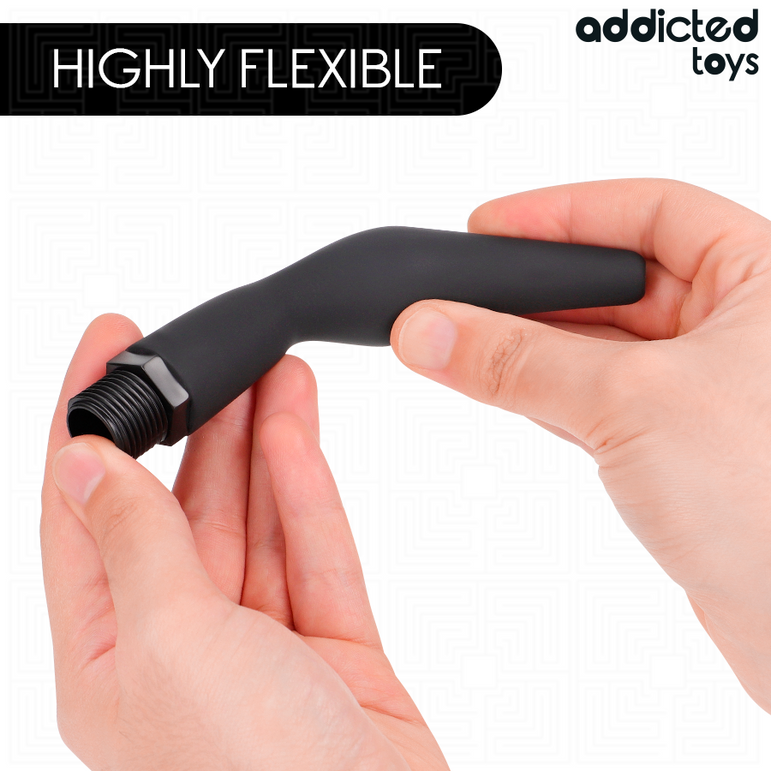 ADDICTED TOYS - NETTOYEUR ANAL AVEC ADAPTATEUR UNIVERSEL MODÈLE 2