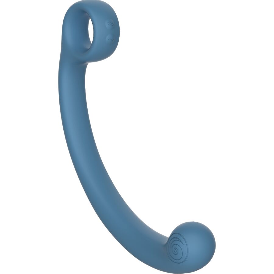 SNAIL VIBE - AXI BAGUETTE DE MASSAGE VIBRANTE BLEU
