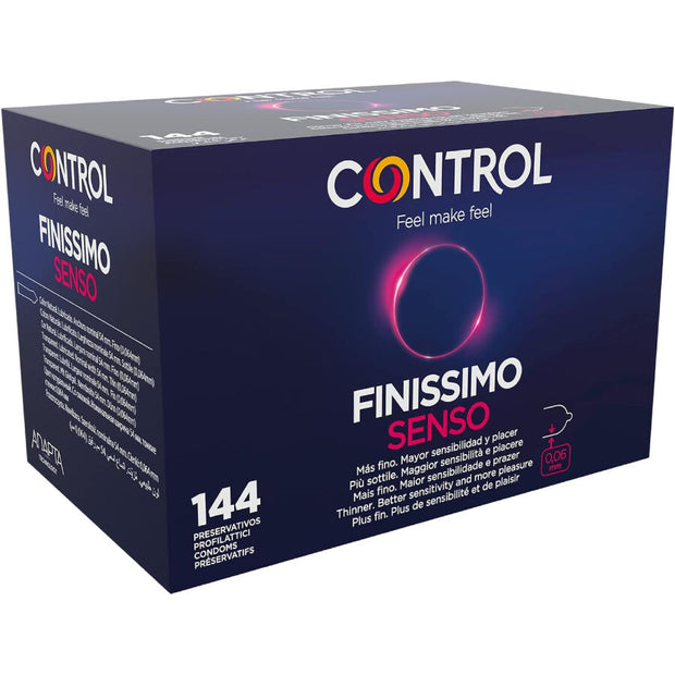 CONTROL - PRÉSERVATIFS FINISSIMO SENSO 144 UNITÉS