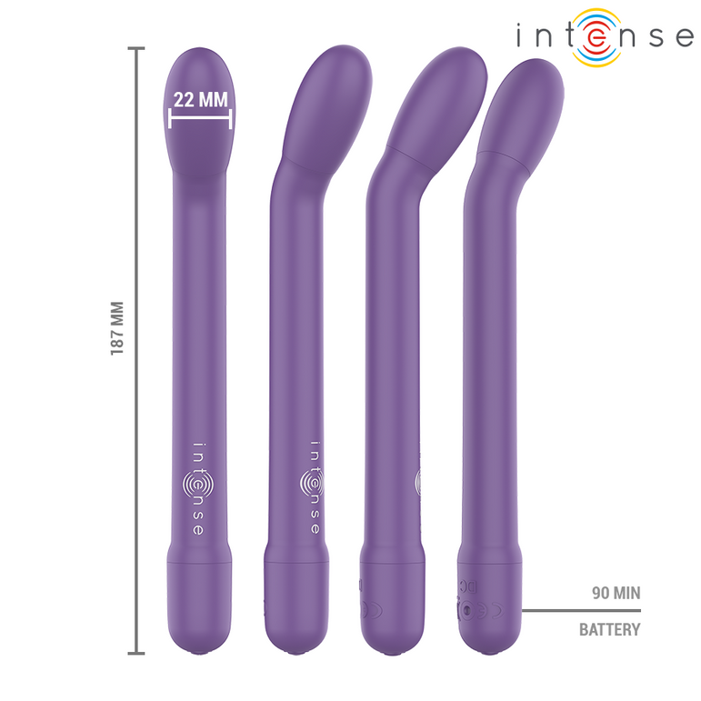 INTENSE - STIMULATEUR DE POINT G RECHARGEABLE KARLIE VIOLET