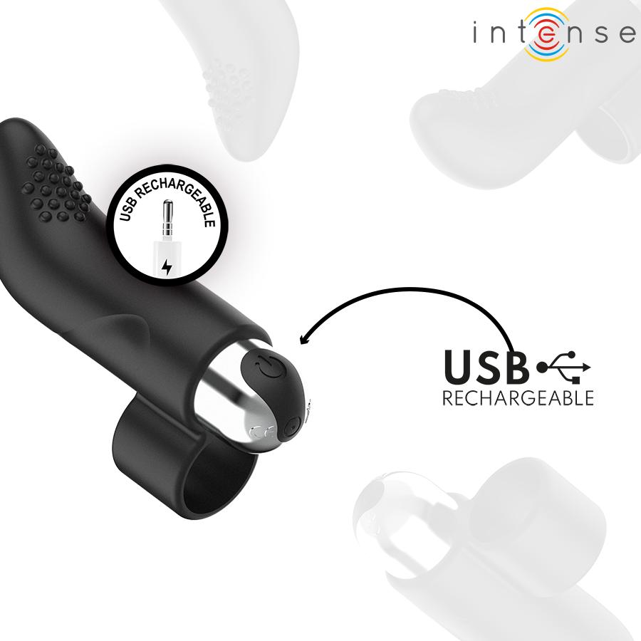 INTENSE - DAMIANO STIMULATEUR DOIGT RECHARGEABLE