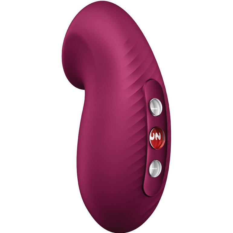 FUN FACTORY - VIBRATEUR À IMPULSIONS D'AIR DESIRE ROUGE VIN