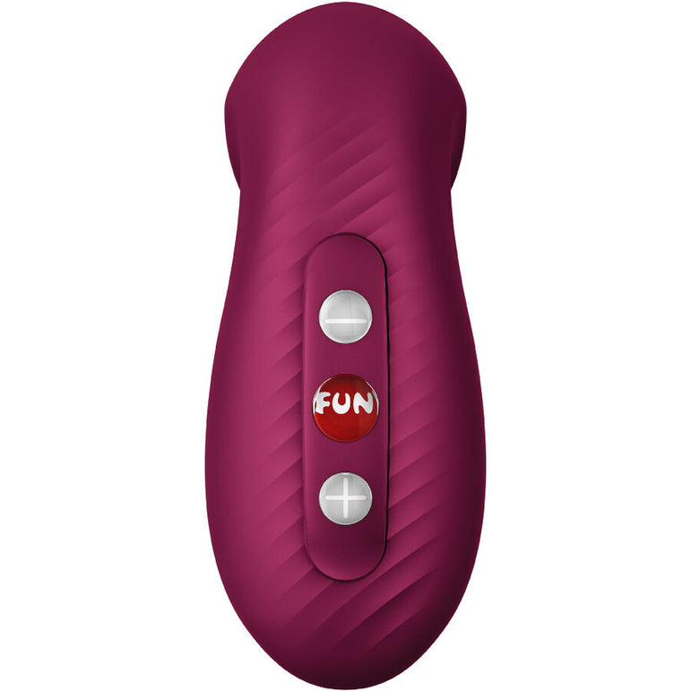 FUN FACTORY - VIBRATEUR À IMPULSIONS D'AIR DESIRE ROUGE VIN