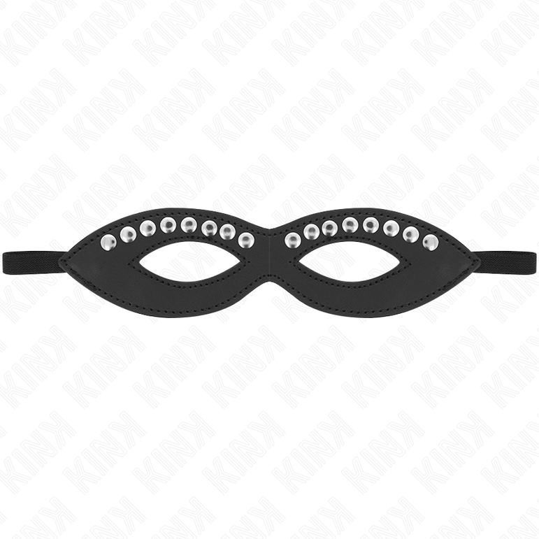 KINK - MASQUE POUR LES YEUX AVEC MINI RIVETS MODÈLE 1 20,5 x 5,5 CM