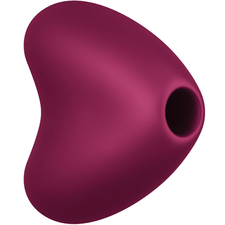 FUN FACTORY - VIBRATEUR À IMPULSIONS D'AIR LIBERA ROUGE VIN