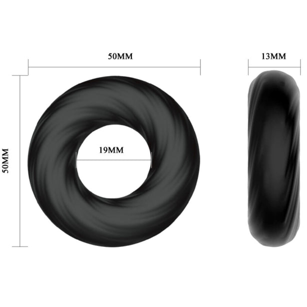 CRAZY BULL - BAGUE EN SILICONE SPIRALE
