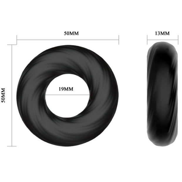 CRAZY BULL - BAGUE EN SILICONE SPIRALE