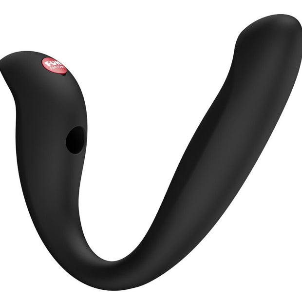 FUN FACTORY - VIBRATEUR À DOUBLE IMPULSION D'AIR INSÉRABLE VELOCE NOIR