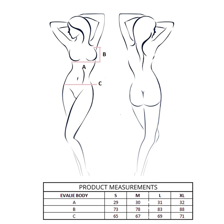 PASSION - BODY EVALIE ROUGE S/M
