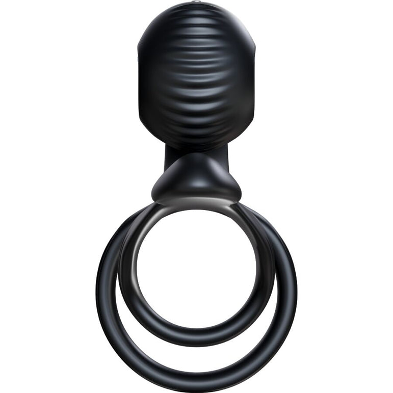 SNAIL VIBE - JOVI BAGUE POUR COUPLES TÉLÉCOMMANDE NOIRE