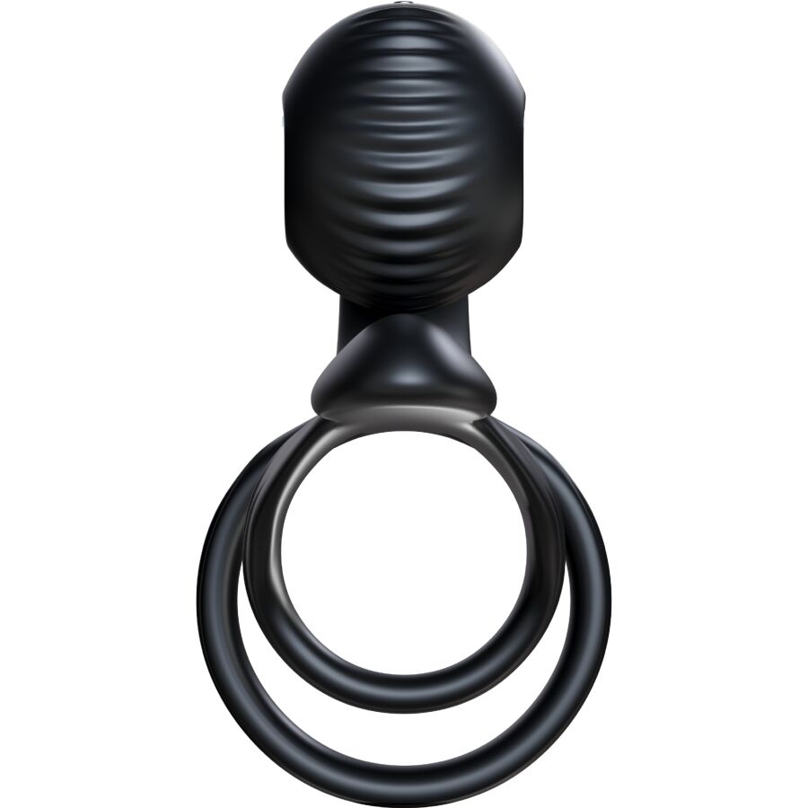 SNAIL VIBE - JOVI BAGUE POUR COUPLES TÉLÉCOMMANDE NOIRE