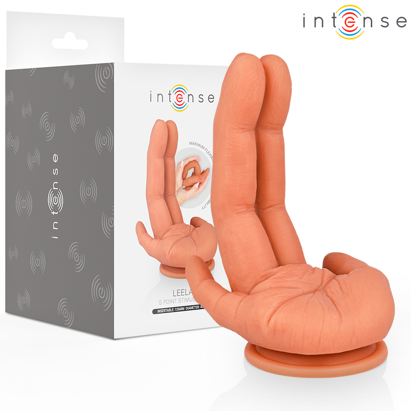 INTENSE - LEELA STIMULATEUR POINT G MAIN FLEXIBLE 12,6 CM