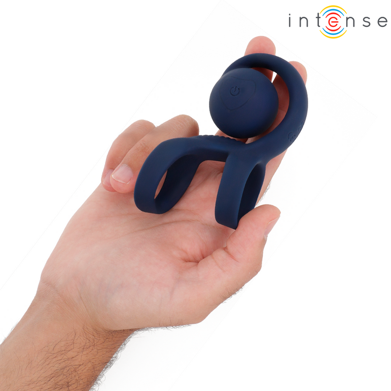 INTENSE - TYSON COCK RING AVEC BOULE VIBRANTE Ø 3,2 CM