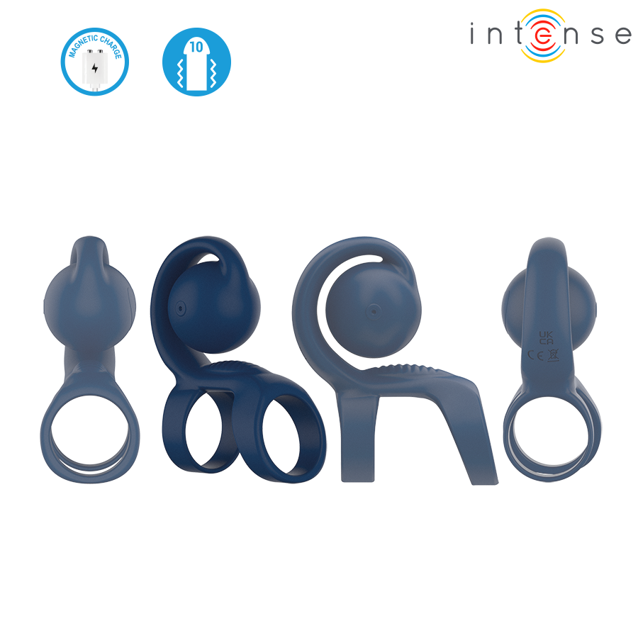 INTENSE - TYSON COCK RING AVEC BOULE VIBRANTE Ø 3,2 CM