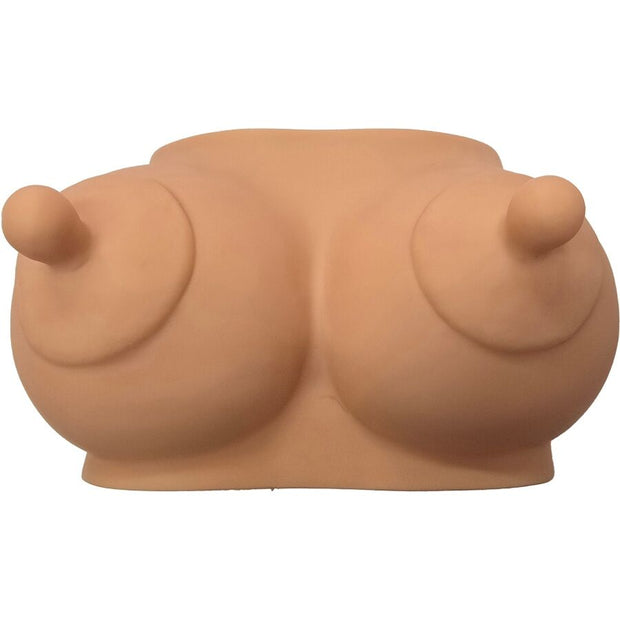 DIABLO PICANTE - TIRELIRE EN FORME DE SEINS TON CLAIR