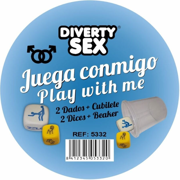 DIABLO PICANTE - JEU DE DÉS PLACE + POSITIONS POUR HOMMES AVEC COUPE