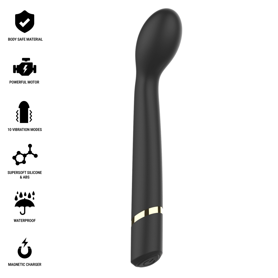 IBIZA - VIBRATEUR POINT G 10 VIBRATIONS RECHARGEABLE