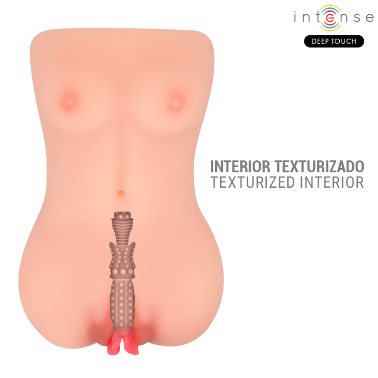 INTENSE DEEP TOUCH - VIBRATEUR ET MASTURBATEUR À SUCCION CATHERINE AVEC VOIX