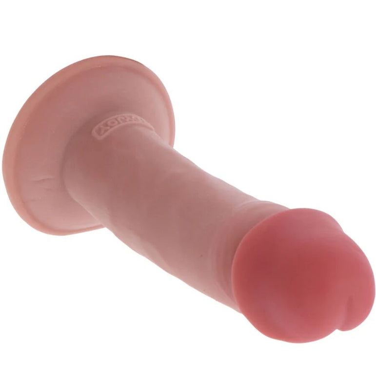 GET REAL - PÉNIS DE LUXE ÉPAIS DOUBLE DENSITÉ EN TPE 18 CM