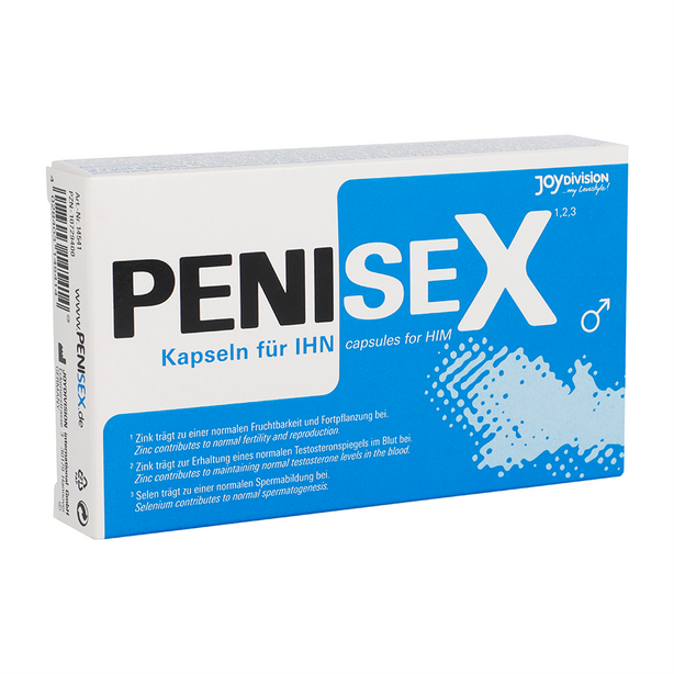 JOYDIVION EROPHARM - CAPSULES STIMULANTES POUR LE PÉNIS POUR HOMMES 40 UNITÉS
