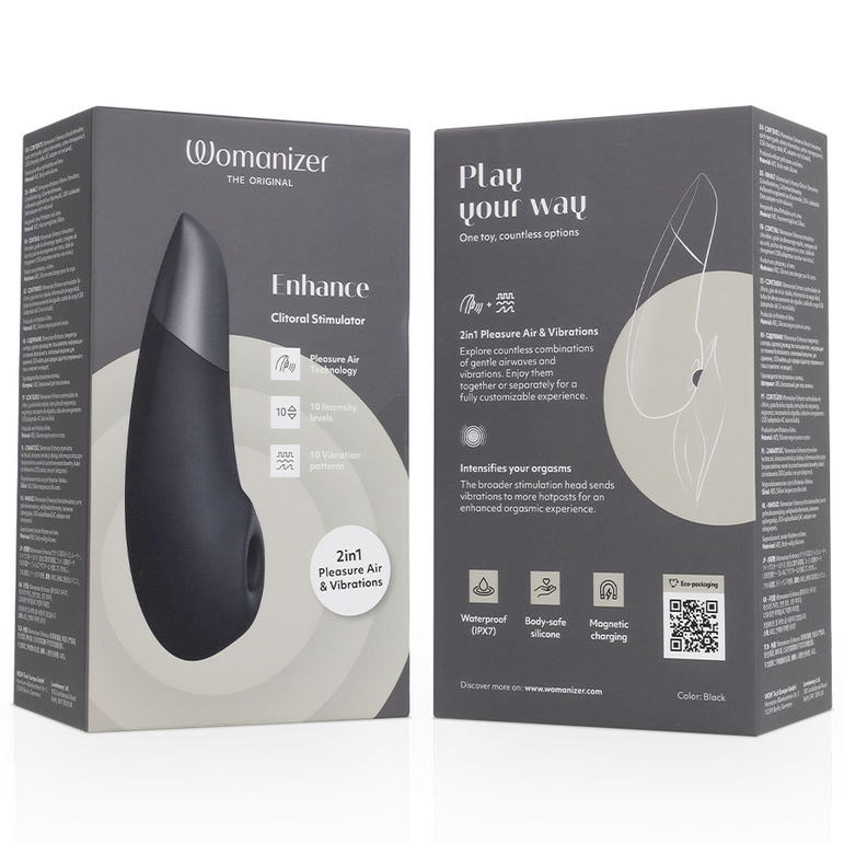 WOMANIZER - STIMULATEUR CLITORIAL NOIR