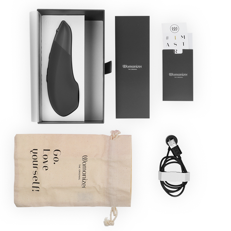 WOMANIZER - STIMULATEUR CLITORIAL NOIR
