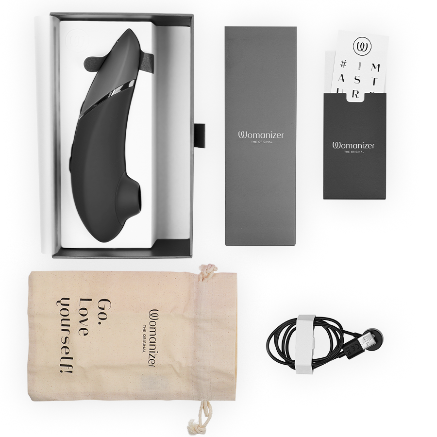 WOMANIZER - STIMULATEUR CLITORIAL NOIR