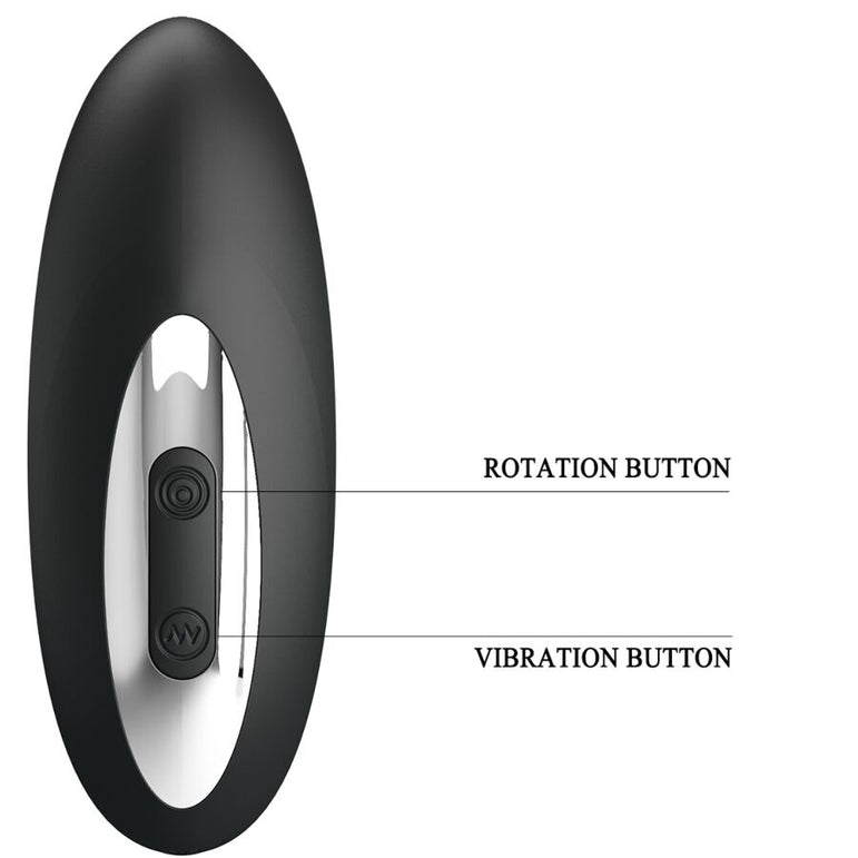 MR PLAY - MASSEUR DE PROSTATE AVEC ROTATION ET VIBRATION