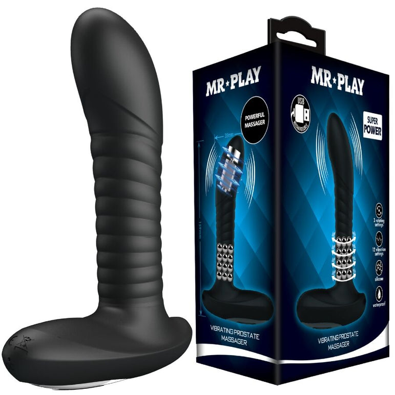 MR PLAY - MASSEUR DE PROSTATE AVEC ROTATION ET VIBRATION