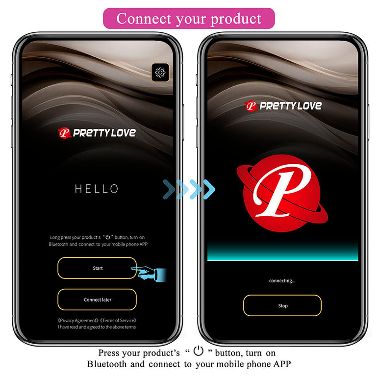 PRETTY LOVE - DORA VIBRATEUR INVISIBLE AVEC APPLICATION GRATUITE