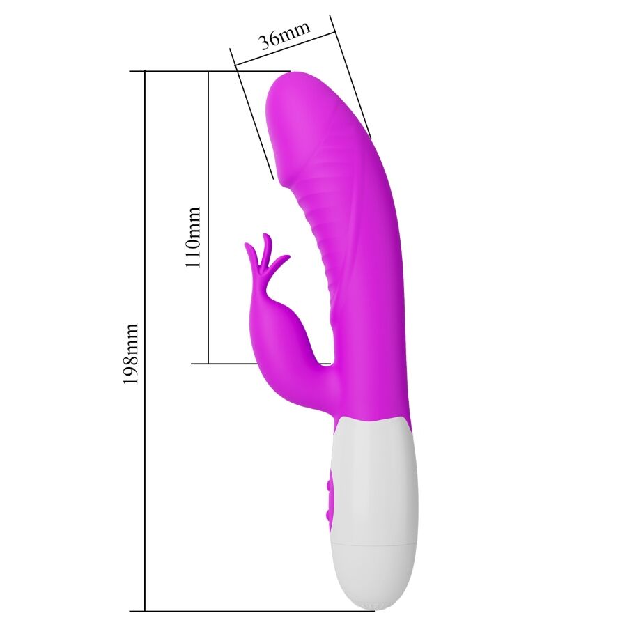 PRETTY LOVE - RASMUSSEN VIBRATEUR POINT G VIOLET