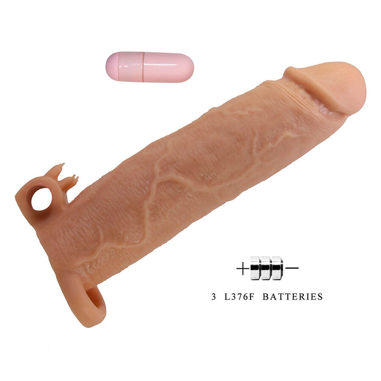 PRETTY LOVE - XERXES MANCHON PÉNIS AVEC STIMULATEUR CLITORIAL ET VIBRATION