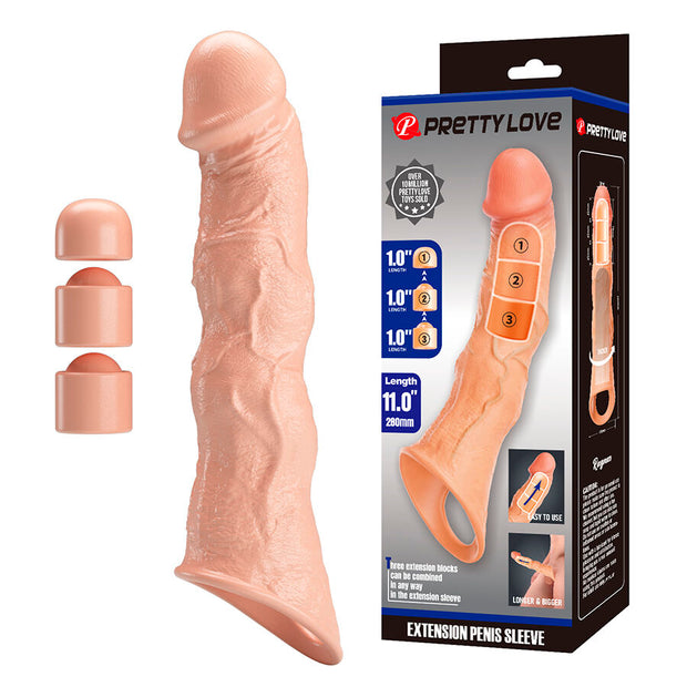 PRETTY LOVE - RAGNAR COQUE D'EXTENSION AVEC EXTENSIONS RÉGLABLES