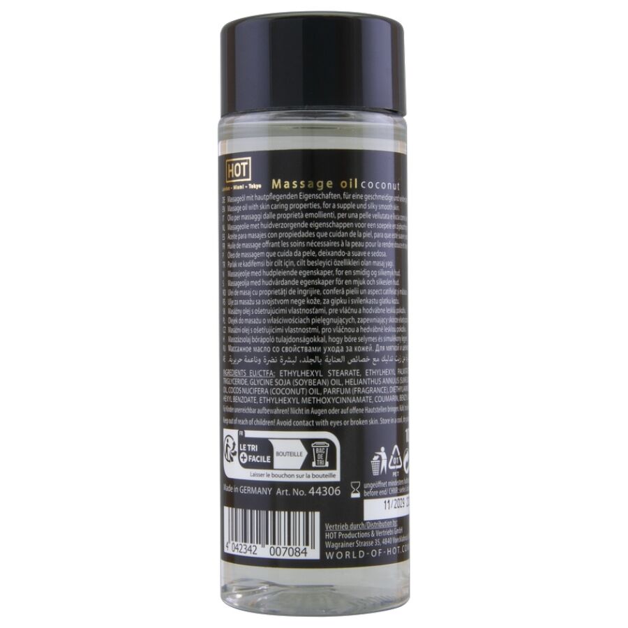 HOT - HUILE DE MASSAGE À LA NOIX DE COCO 100 ML