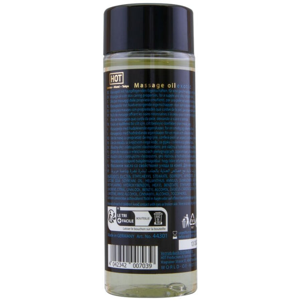 HOT - HUILE DE MASSAGE EXOTIQUE SPÉCIALE 100 ML