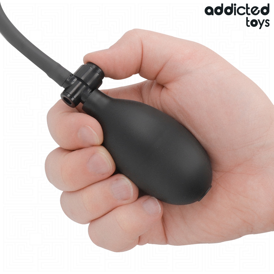 ADDICTED TOYS - PLUG ANAL DOUBLE GONFLABLE MODÈLE 1