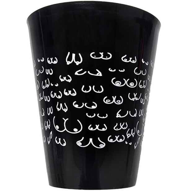 DIABLO PICANTE - TASSE NOIRE 500 ML AVEC SEINS BLANCS