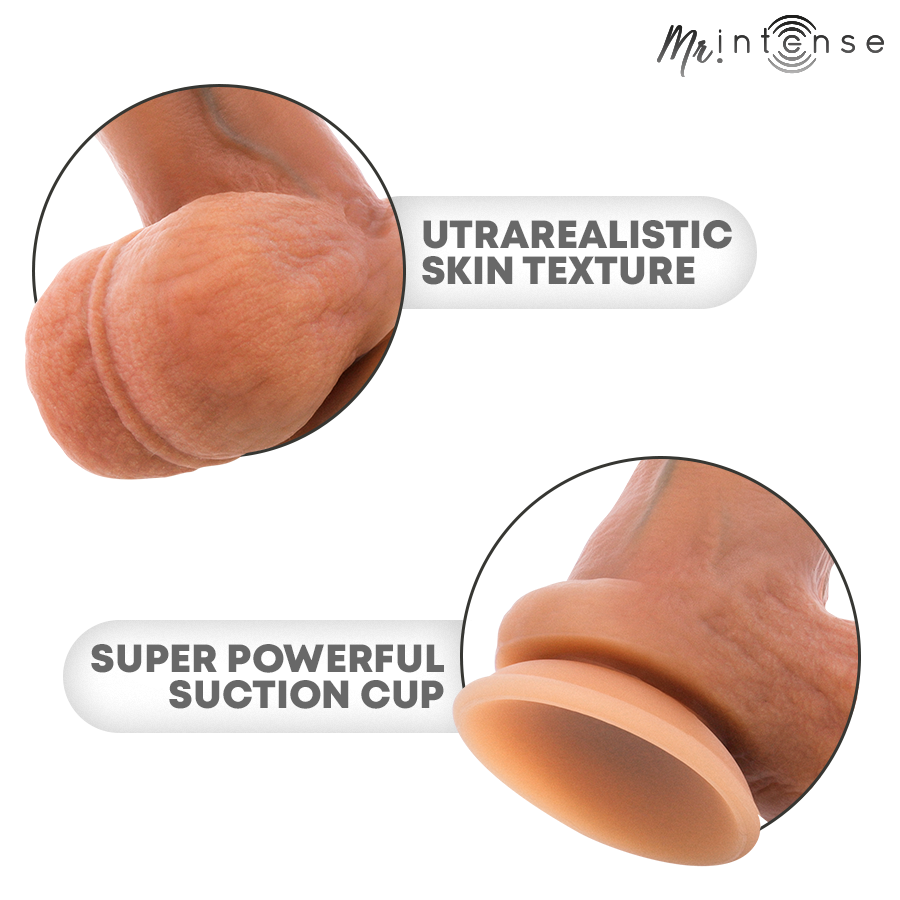 MR INTENSE - GARY L PÉNIS ULTRA-RÉALISTE AVEC TESTICULES 23 CM - Ø 4,7 CM