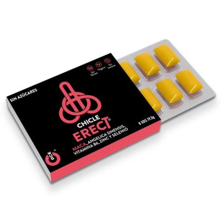 WUG SEX SENSE - AMÉLIORATEUR D'ÉRECTION 1 X 8 UNITÉS