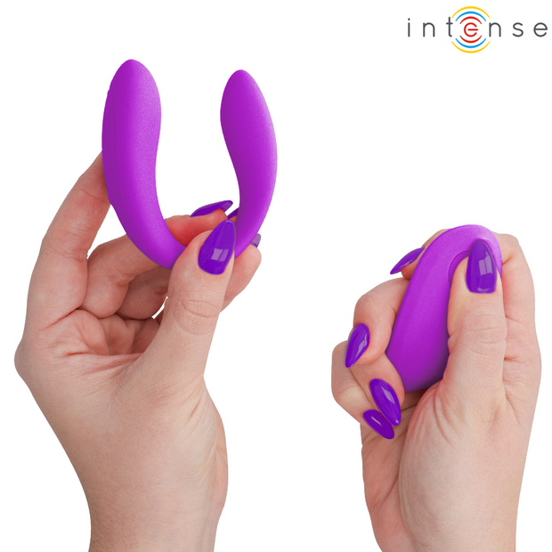 INTENSE - NORA STIMULATEUR À PINCE VIBRANTE VIOLET