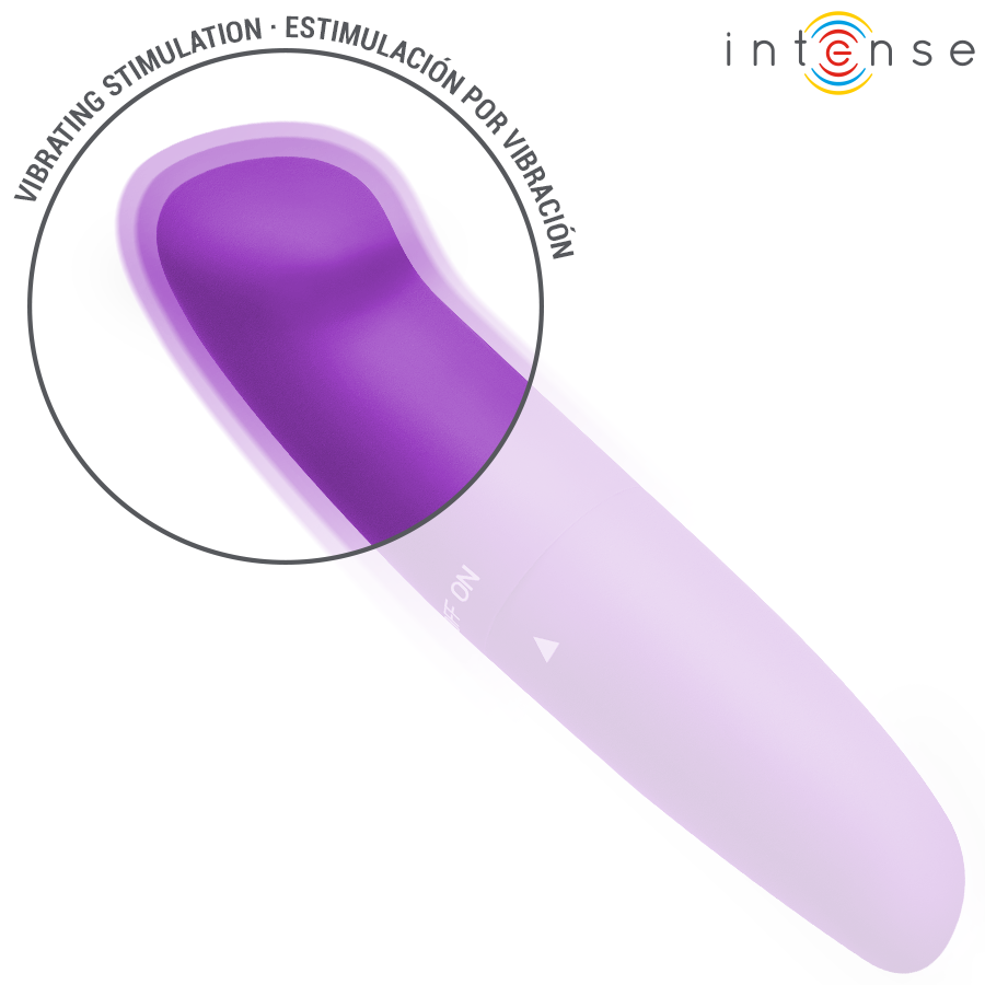 INTENSE - PHIL VIBRATEUR POINT G VIOLET 13 CM