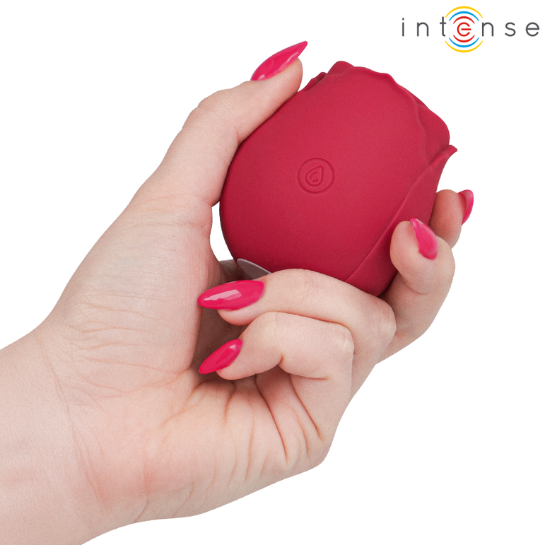 INTENSE - CAMELLIA SUCCION CLITORIALE ROSE PAR WAVES BORDEAUX