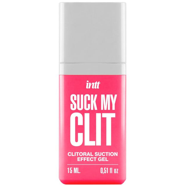 INTT -  SUCK MY CLIT GEL EFFET SUCCION FRAISE SAUVAGE 15 ML