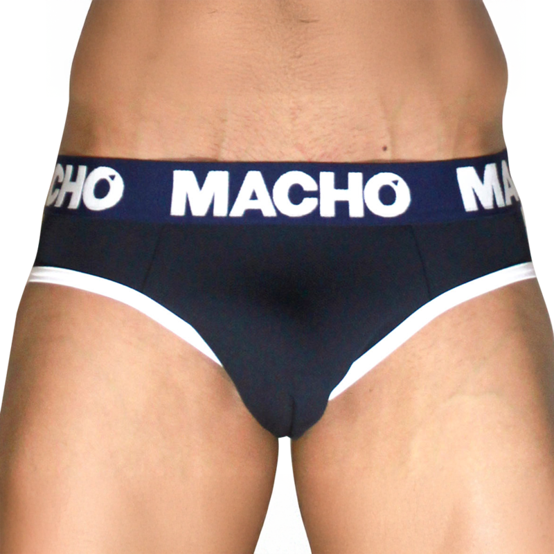 MACHO - MCH008 SLIP CLASSIQUE BLEU MARINE M