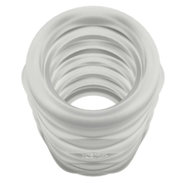 ROMP - MOSH MASTURBATEUR MÂLE TRANSPARENT AVEC GAINE RÉVERSIBLE DE 6 CM