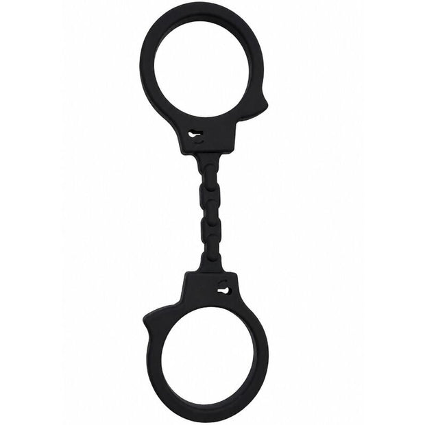 DIABLO PICANTE - MENOTTES EN SILICONE NOIRES