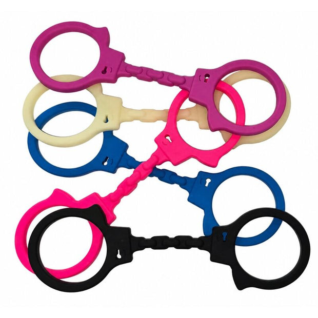 DIABLO PICANTE - MENOTTES EN SILICONE FUCHSIA
